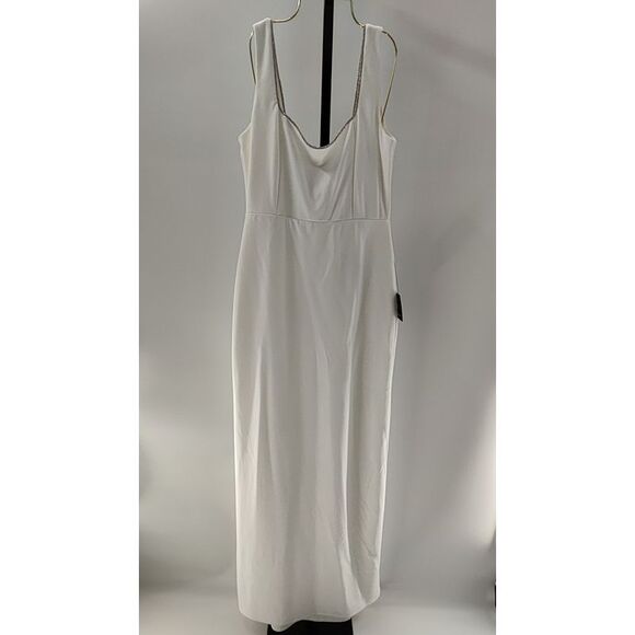 Lulus Dresses & Skirts - Lulu's White Maxi Slip Dress with Delicate Straps